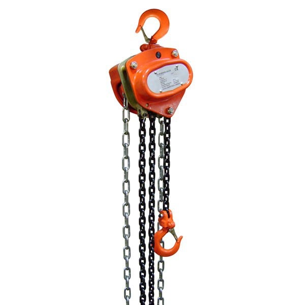 Palans à chaîne manuel - 500kg à 5T