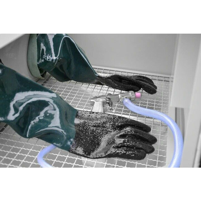 Cabine de sablage 110L - Ouverture latérale - Image 3