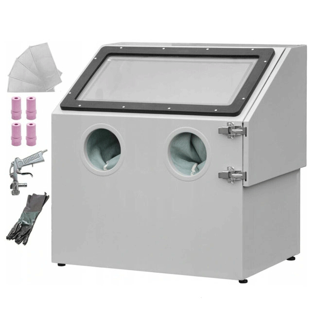 Cabine de sablage 110L - Ouverture latérale