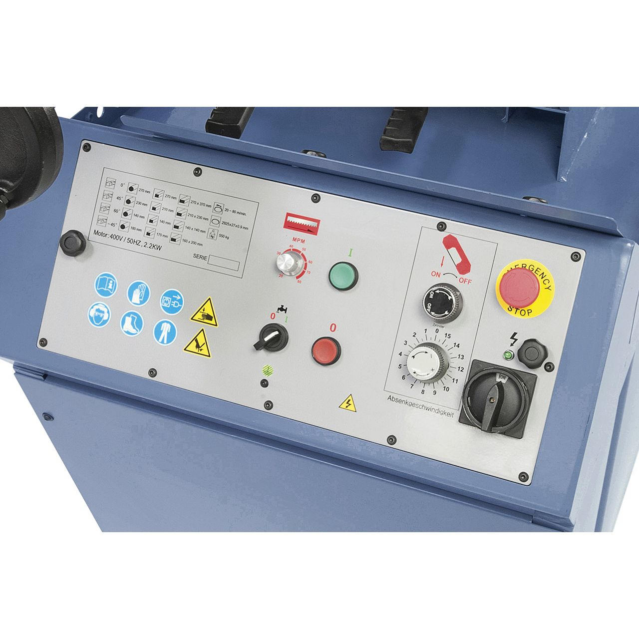 Scie à ruban Bernardo MBS 350 DG-VR PRO - Image 3