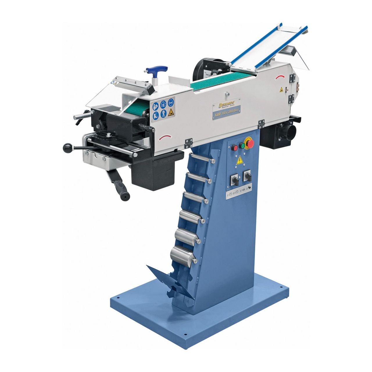 Grugeuse de tubes à bande Bernardo KBR 100 x 2000 Duo - Image 2