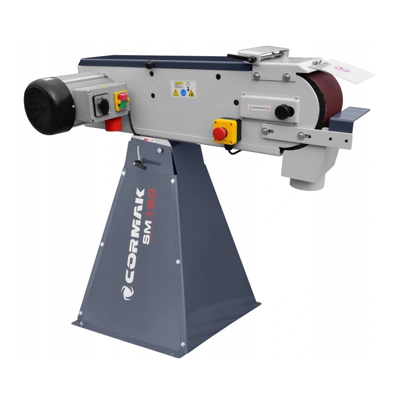 Ponceuse a bande métal 150mm x 2000mm - Cormak SM150