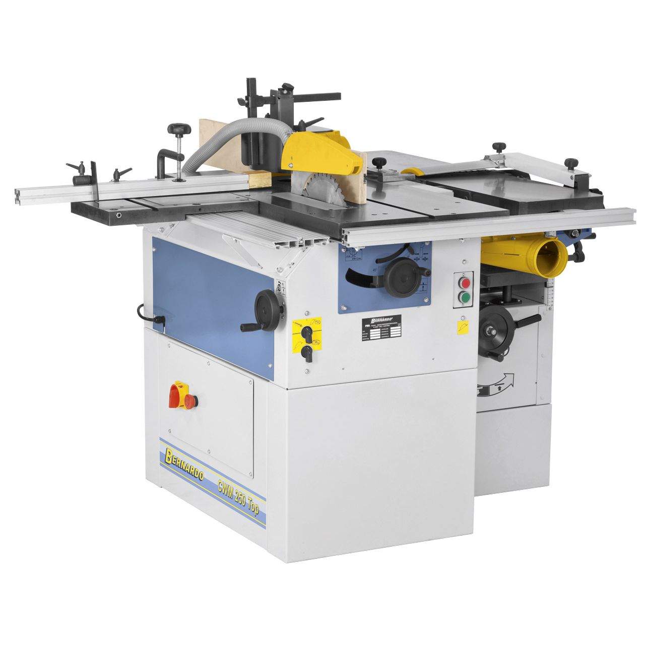 Machine combiné à bois universel Bernardo CWM 250 Top - 230v