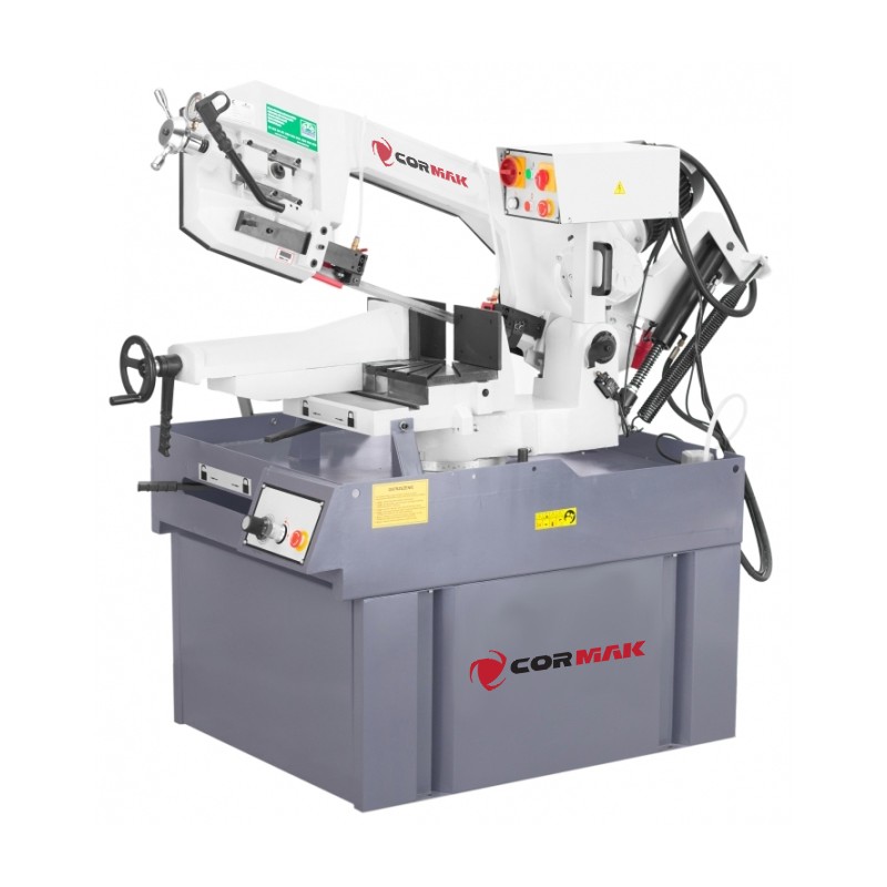 Scie à ruban métal Cormak MCB350HD 27mm 400v Triphasé