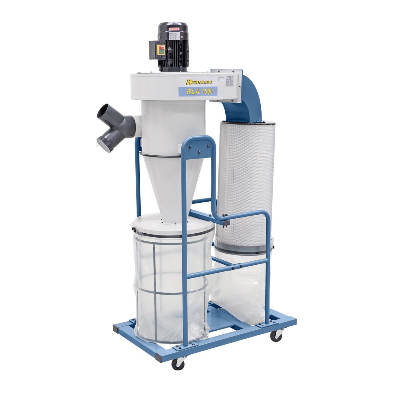 Aspirateur cyclone industriel à copeaux Bernardo RLA 1500