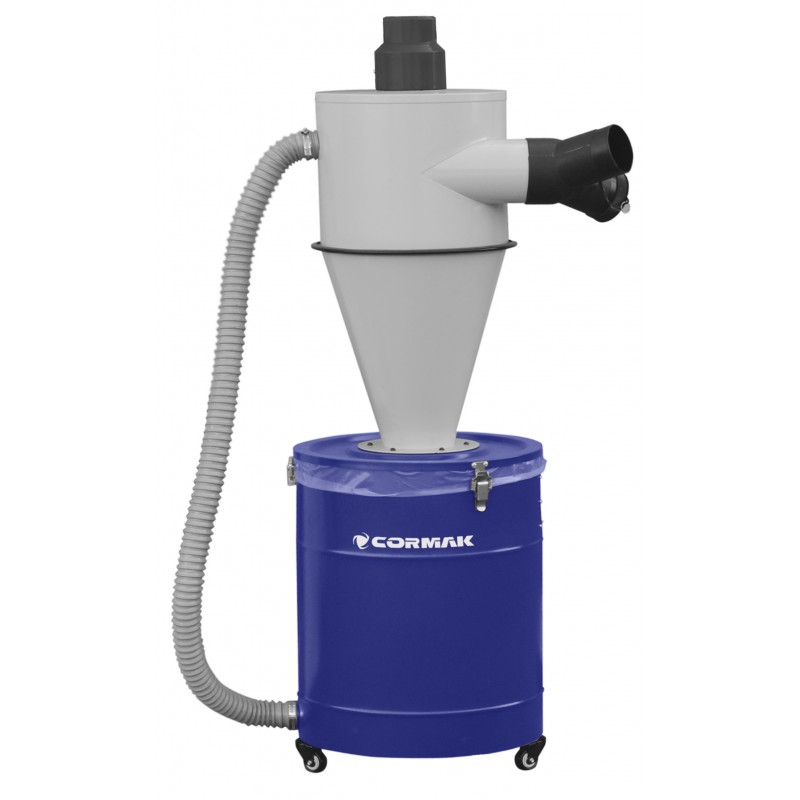 Séparateur cyclone pour aspirateur à copeaux Cormak C118