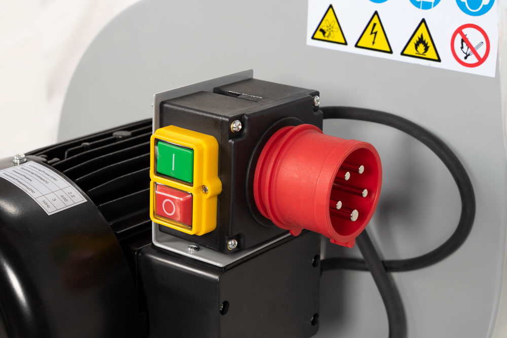 Aspirateur à copeaux pour bois Holzmann ABS3880 230v - Image 2