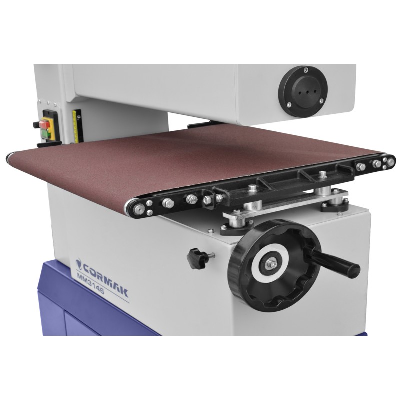 Ponceuse à bande bois calibreuse à cylindre Cormak MM3146 - 230v Monophasé - Image 3
