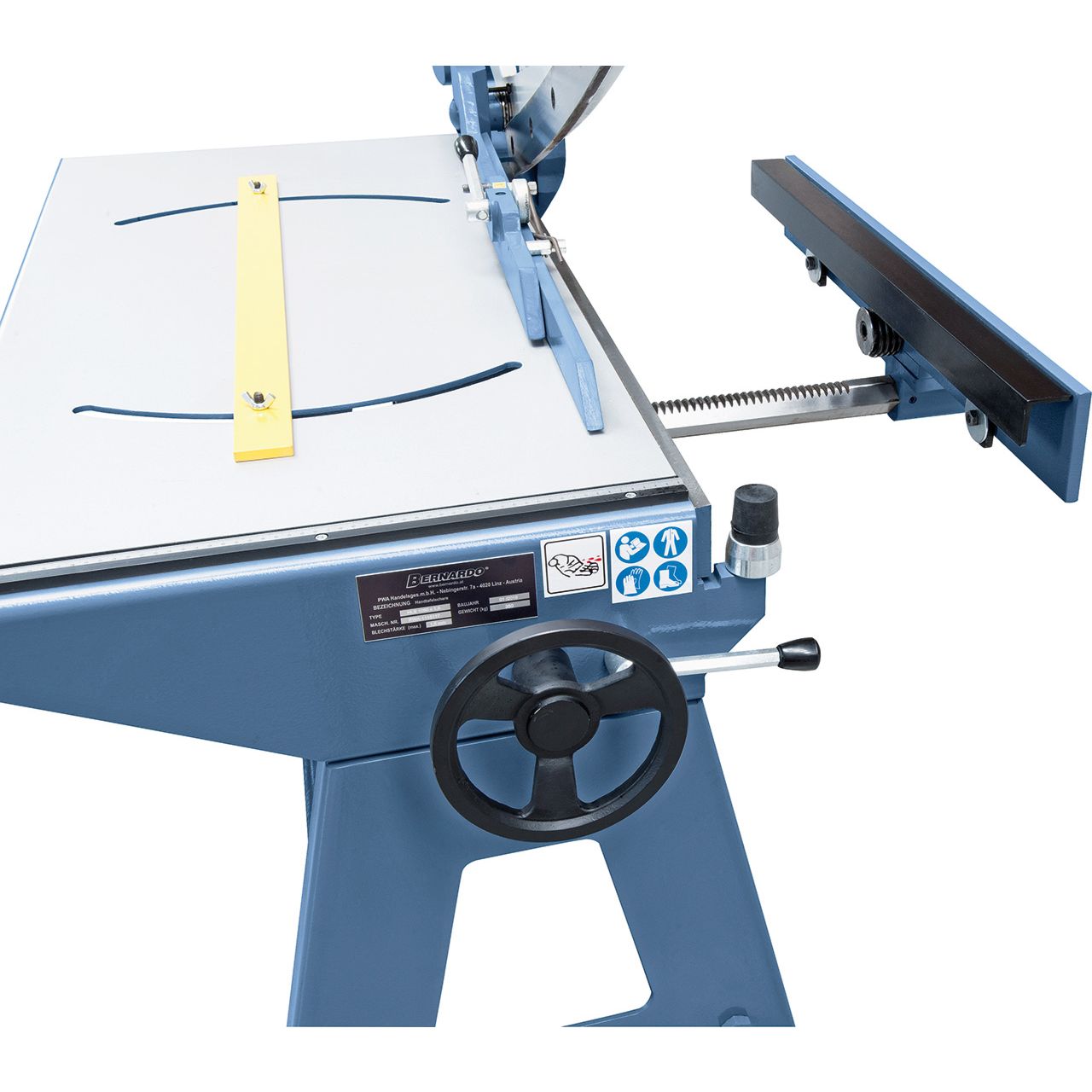 Cisaille à tôle manuelle Bernardo HLS 1050 x 1,5 - Image 3