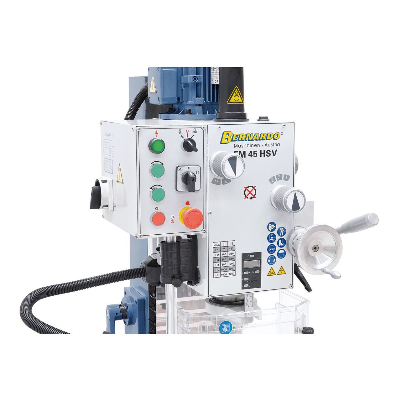 Perceuse fraiseuse Bernardo FM 45 HSV avec affichage digital - Image 4