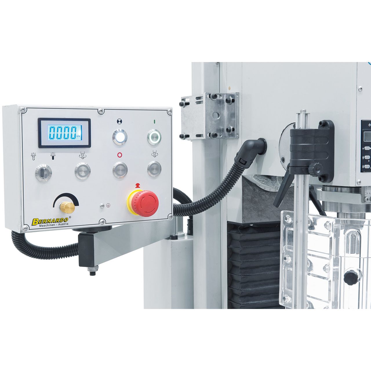 Perceuse fraiseuse taraudeuse Bernardo BF 35 BDC incl. avance et indicateur digital 3 axes - Image 4