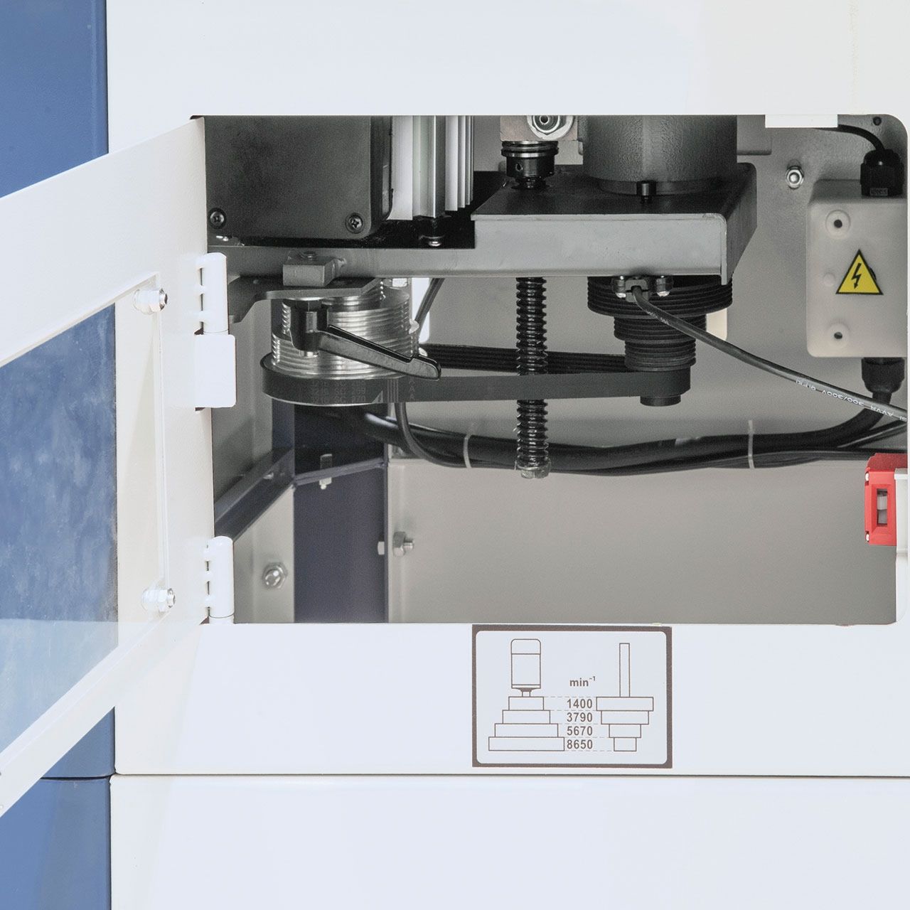 Toupie bois avec plateau roulant Bernardo T 500 PF - 400v - Image 7