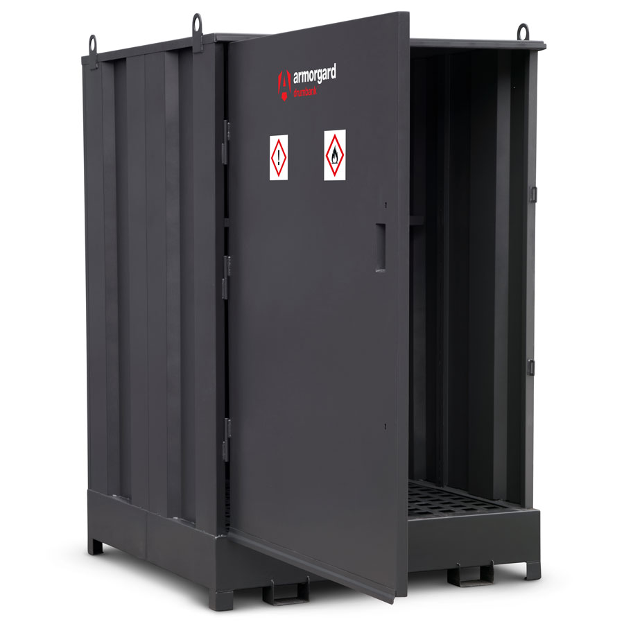 Armoire De Stockage 4 Fûts Armorgard Drumbank DB4S - Image 4