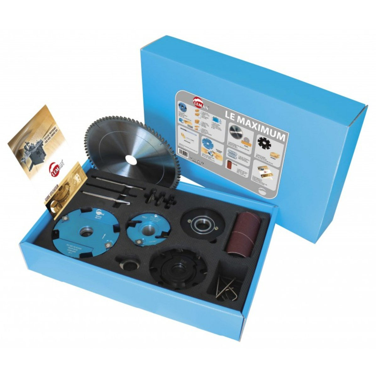 Coffret outils machine à bois Leman Le Maximum