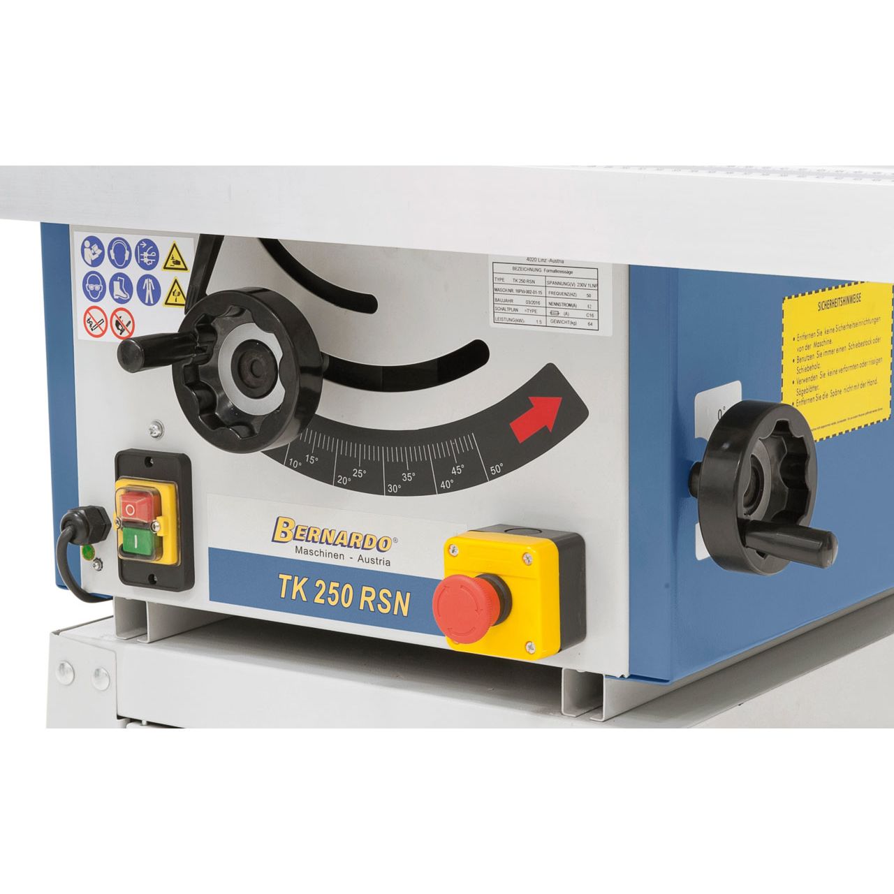 Scie circulaire sur table Bernardo TK 250 RN - Image 3