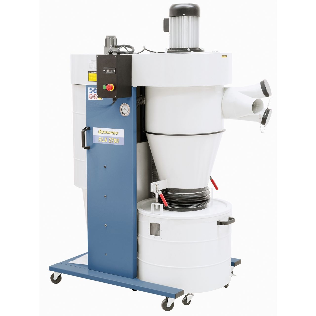Aspirateur cyclone industriel à copeaux Bernardo RLA 2700 - Image 3