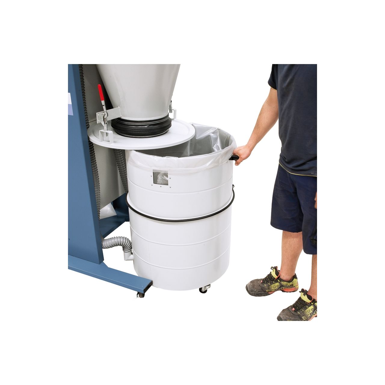 Aspirateur cyclone industriel à copeaux Bernardo RLA 2700 - Image 11