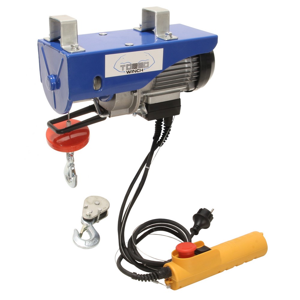Palan treuil électrique à câble 150-300kg Torso 230v