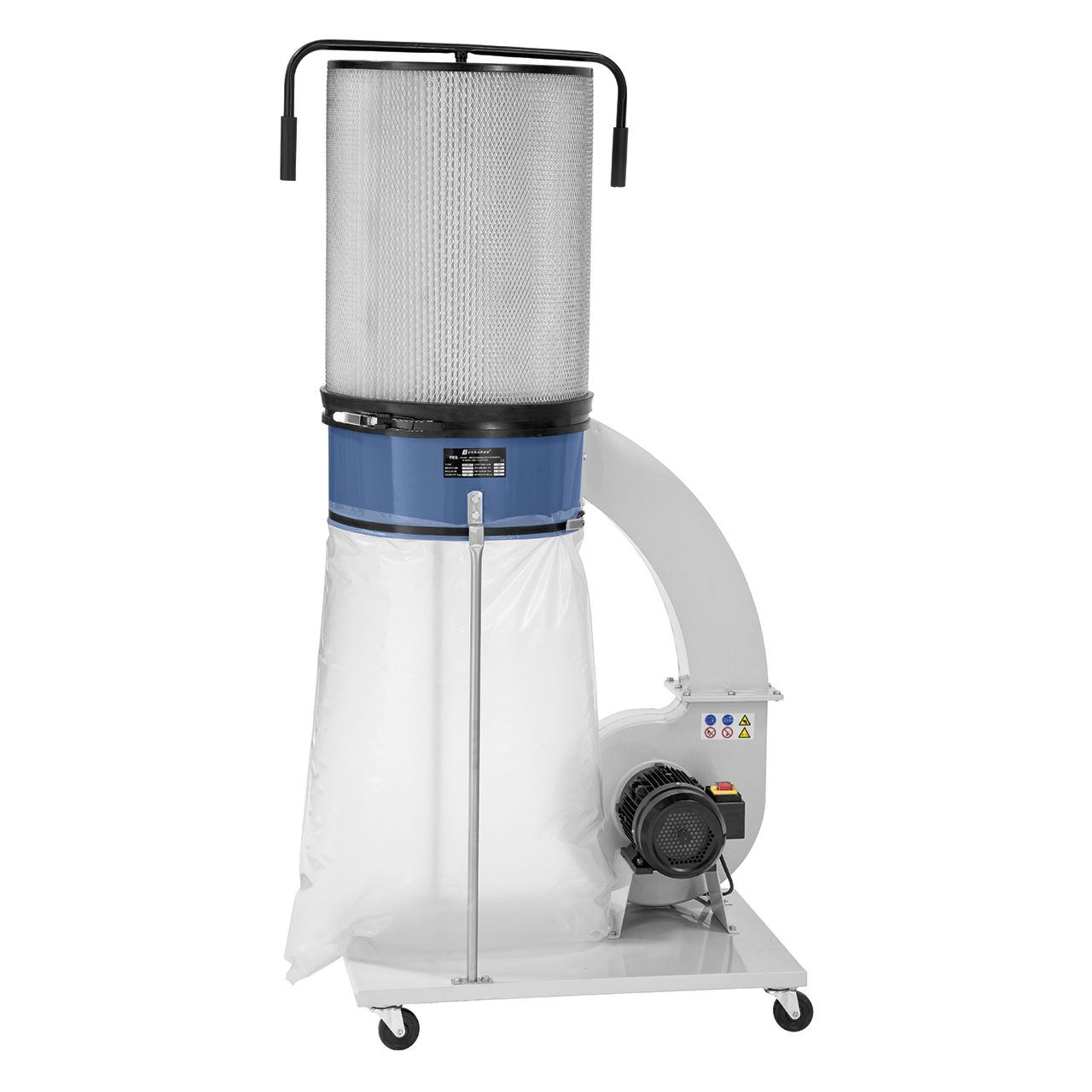 Aspirateur à copeaux pour bois Bernardo DC 350 CF avec Cartouche Filtrante 400v - Image 2