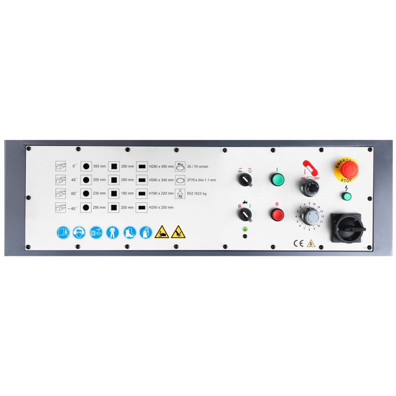 Scie à ruban métal Cormak BS530 400v - Image 5