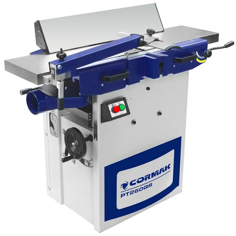 Dégauchisseuse Raboteuse arbre hélicoïdal Cormak PT260QS 400v - Image 3