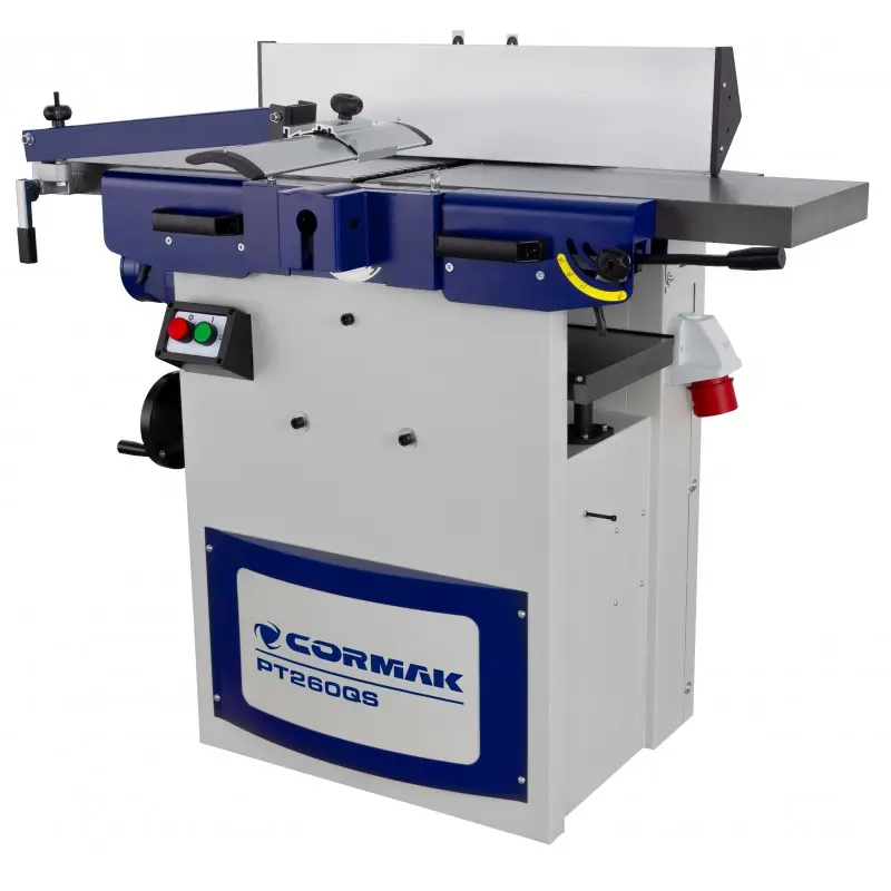 Dégauchisseuse Raboteuse arbre hélicoïdal Cormak PT260QS 400v - Image 2