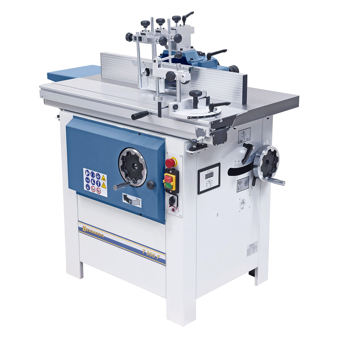 Toupie bois inclinable Bernardo T 800 F - 400v triphasé