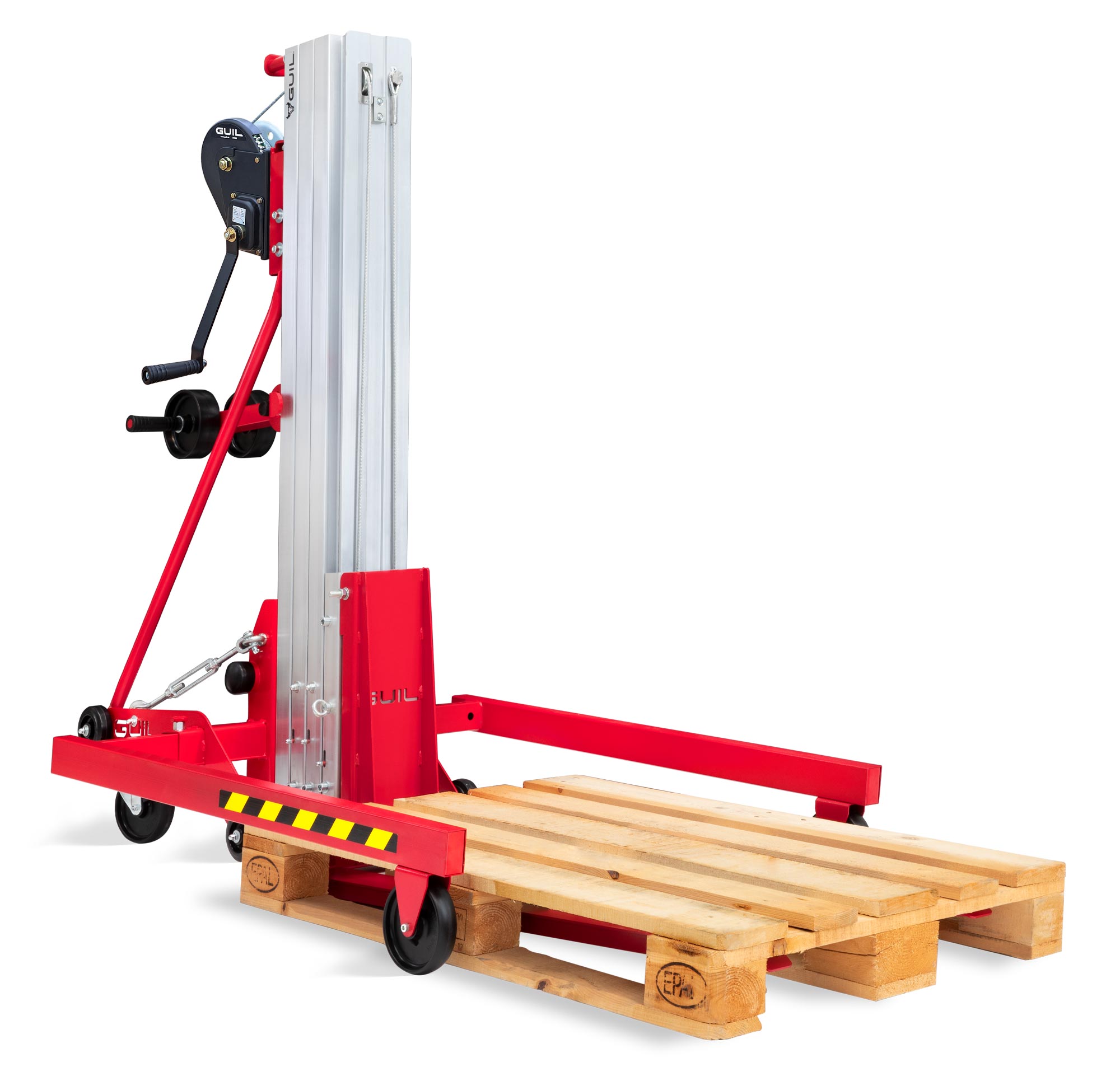 Monte charge pour palettes Toro E-501/C - Capacité 200kg - Hauteur 3,50m - Image 5