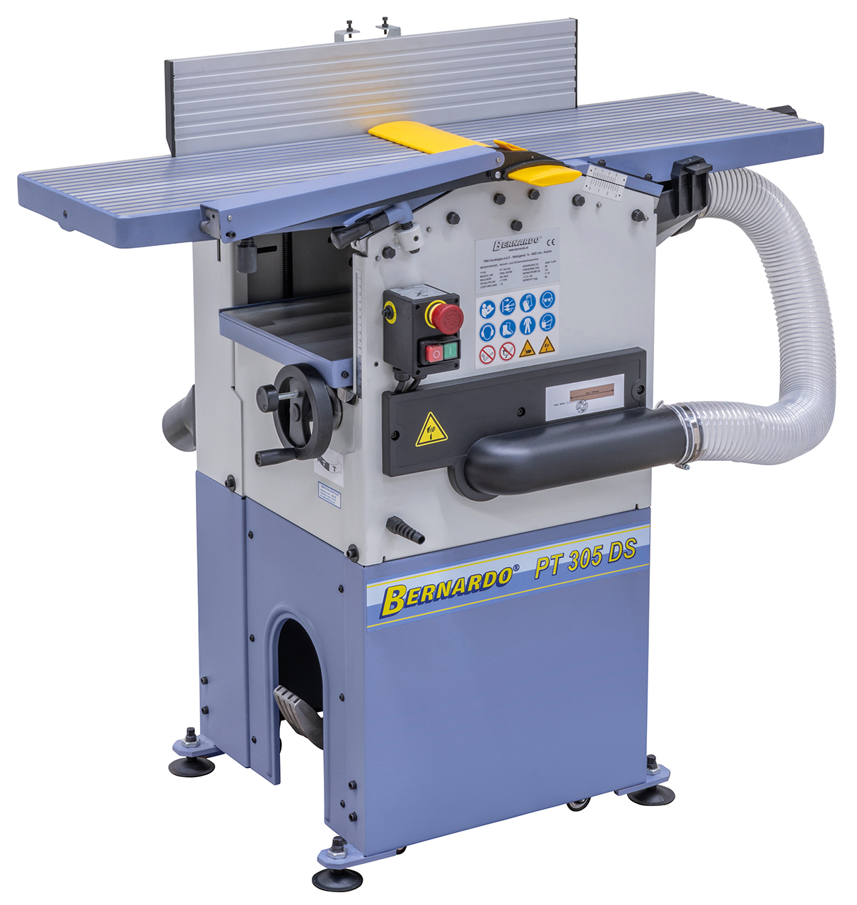 Dégauchisseuse Raboteuse Bernardo PT 305 DS avec aspiration - 400V