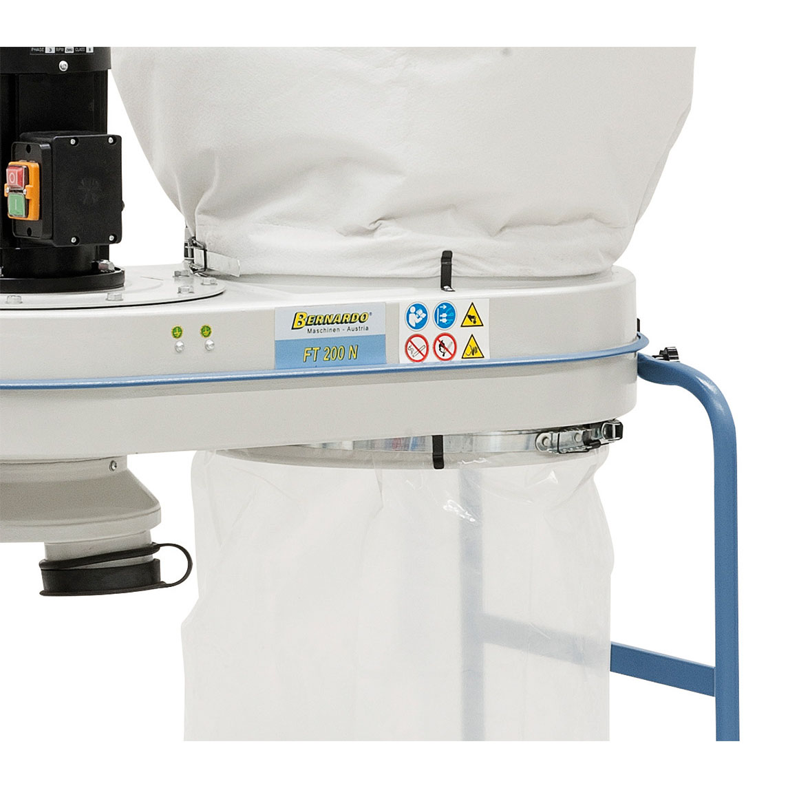 Aspirateur à copeaux industriel Bernardo FT 200 N 400v - Image 4