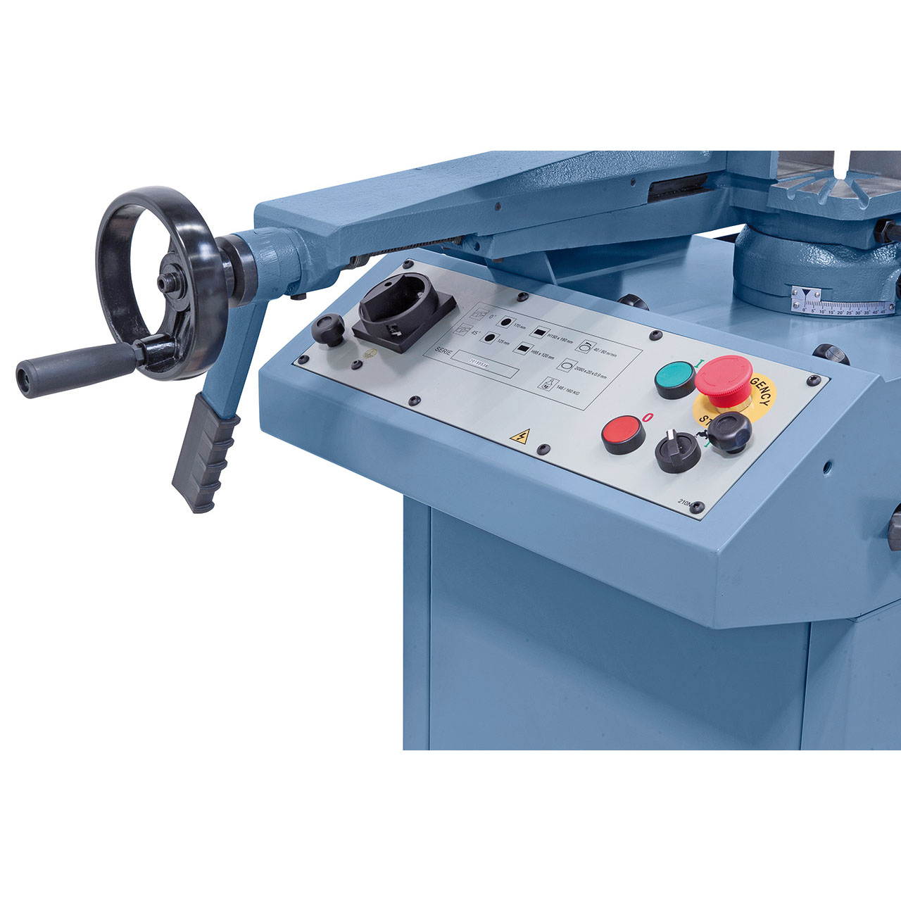 Scie à ruban à métaux Bernardo HBS 210 Pro 400v - Image 4