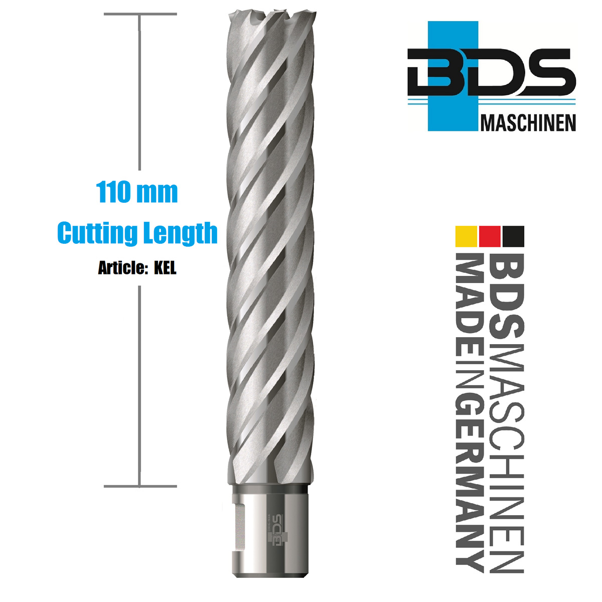 Fraise à carotter 110mm HSS-Standard Weldon19 Ø20-50mm - Image 2