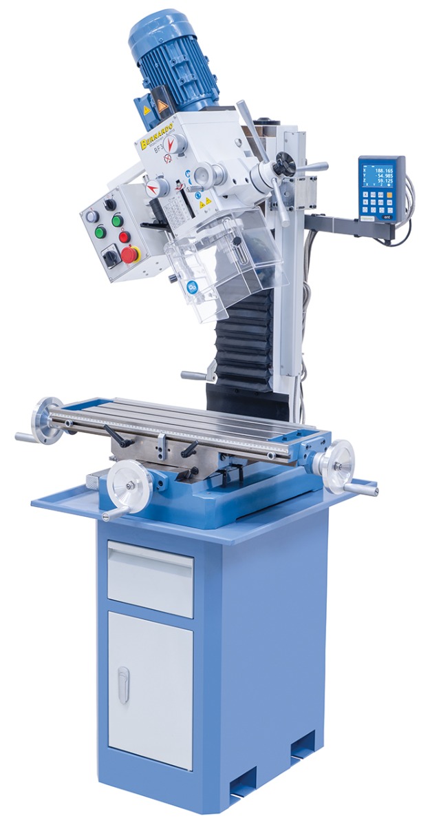 Perceuse fraiseuse Bernardo BF 30 G avec indicateur digital 3 axes DT 40 - Image 3