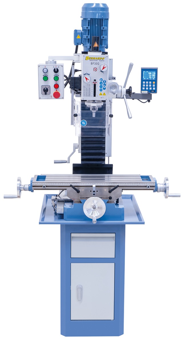 Perceuse fraiseuse Bernardo BF 30 G avec indicateur digital 3 axes DT 40 - Image 4