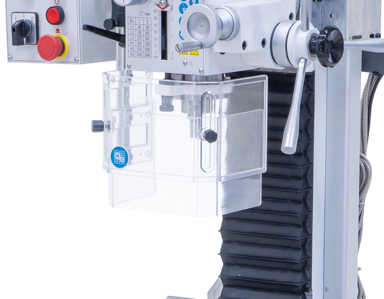 Perceuse fraiseuse Bernardo BF 30 G avec indicateur digital 3 axes DT 40 - Image 6