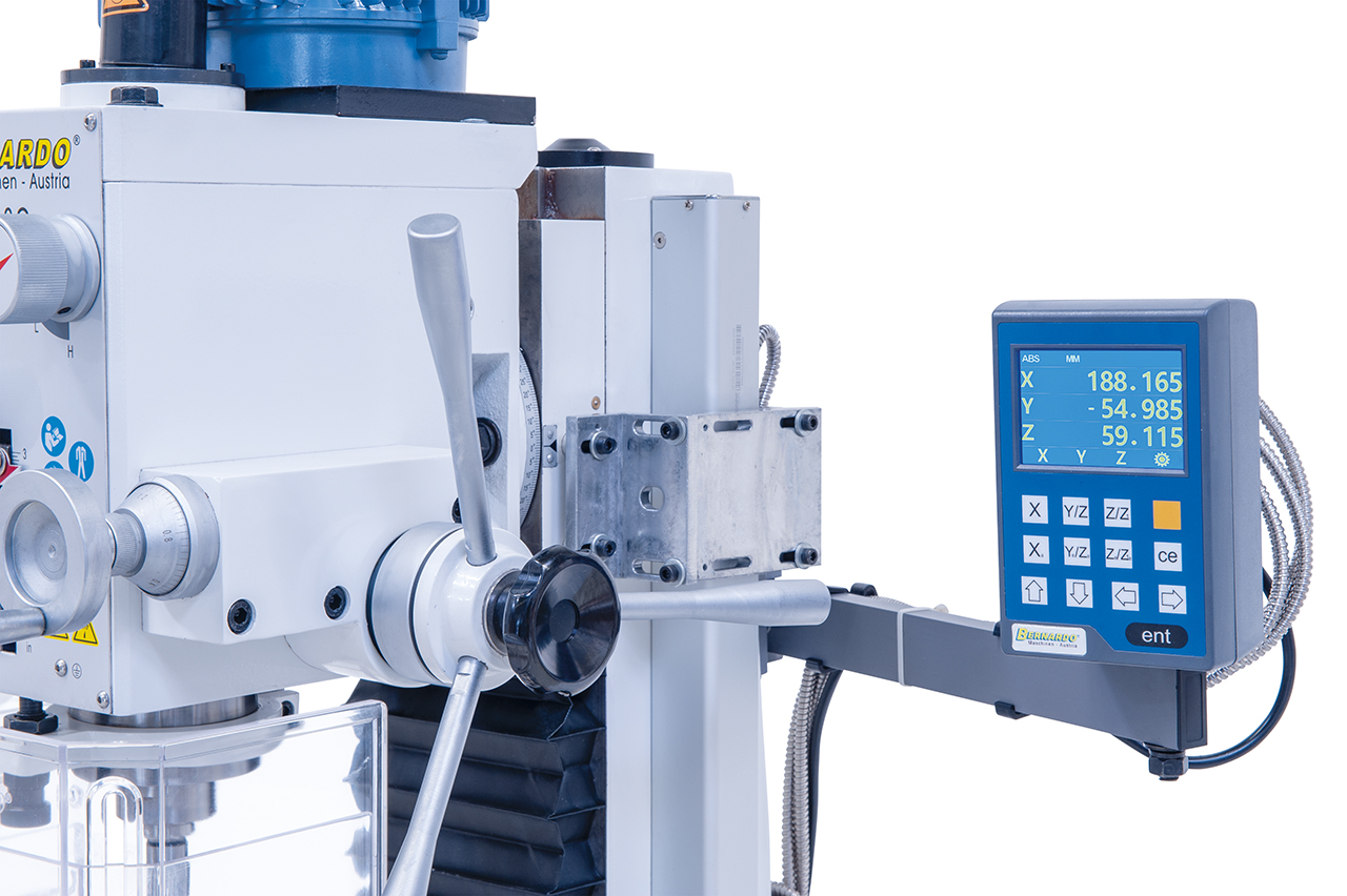 Perceuse fraiseuse Bernardo BF 30 G avec indicateur digital 3 axes DT 40 - Image 11