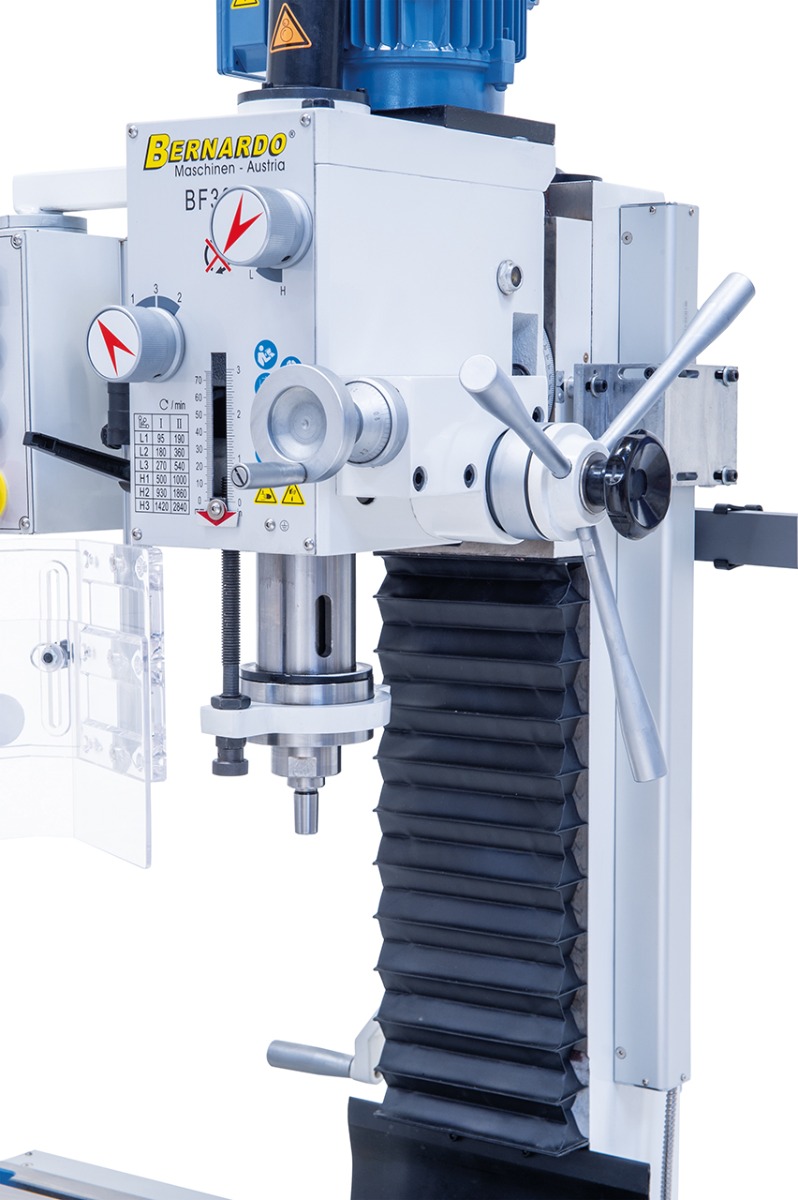 Perceuse fraiseuse Bernardo BF 30 G avec indicateur digital 3 axes DT 40 - Image 12