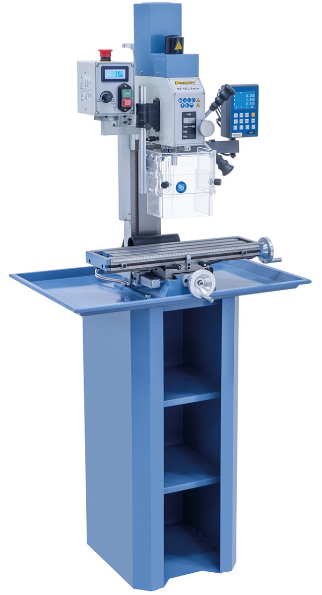 Perceuse fraiseuse Bernardo KF 16 L Vario avec indicateur digital 3 axes DT 40 - Image 4