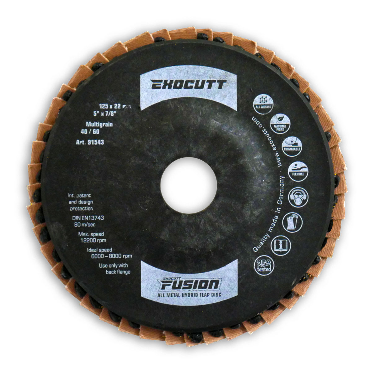 Disque à lamelles Ø125mm Exocutt Fusion - Image 3