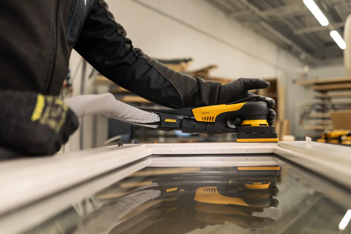 Ponceuse rectangulaire 75 x 100 mm exc. 3.0 mm - Mirka DEOS II 343CV - Image 13