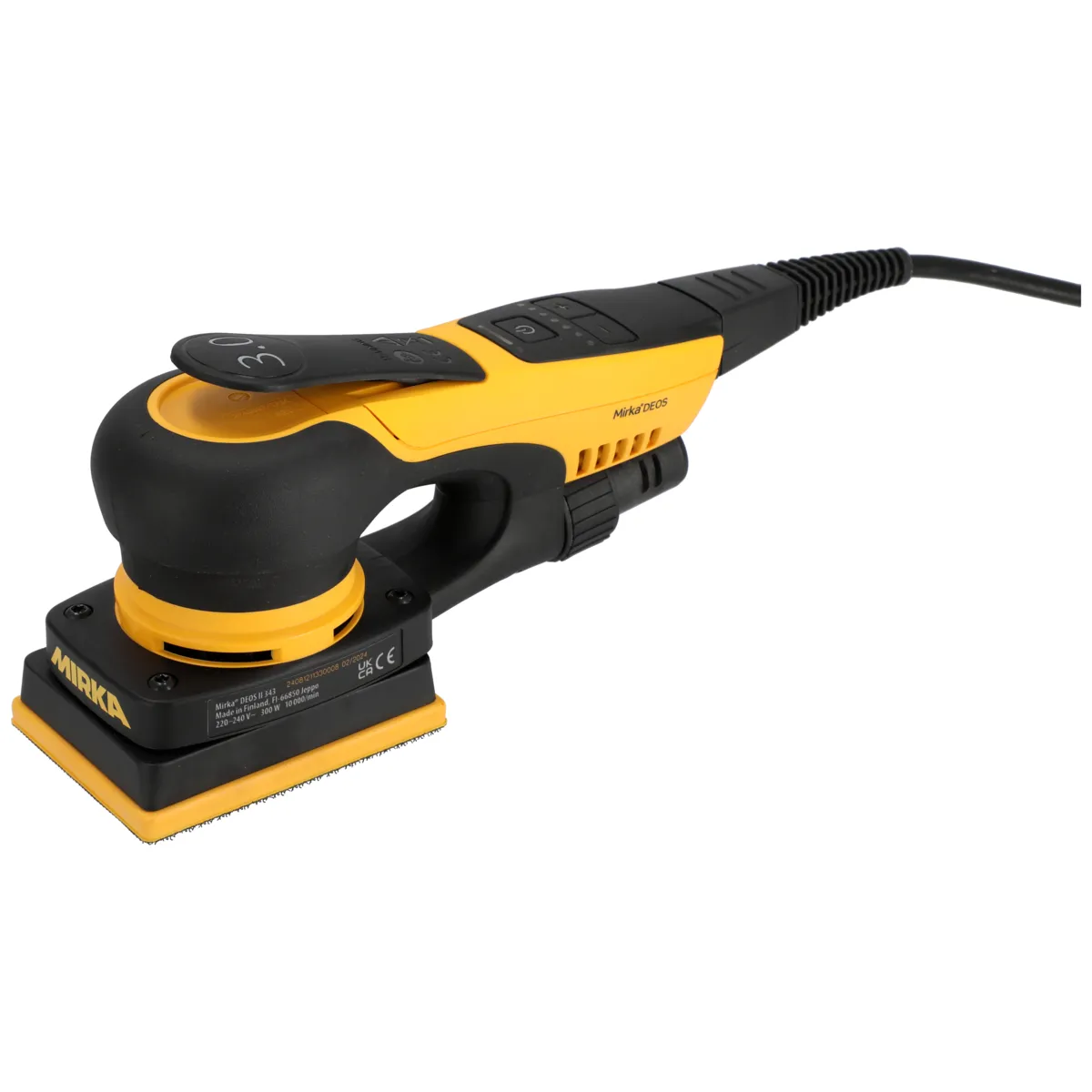 Ponceuse rectangulaire 75 x 100 mm exc. 3.0 mm - Mirka DEOS II 343CV - Image 2