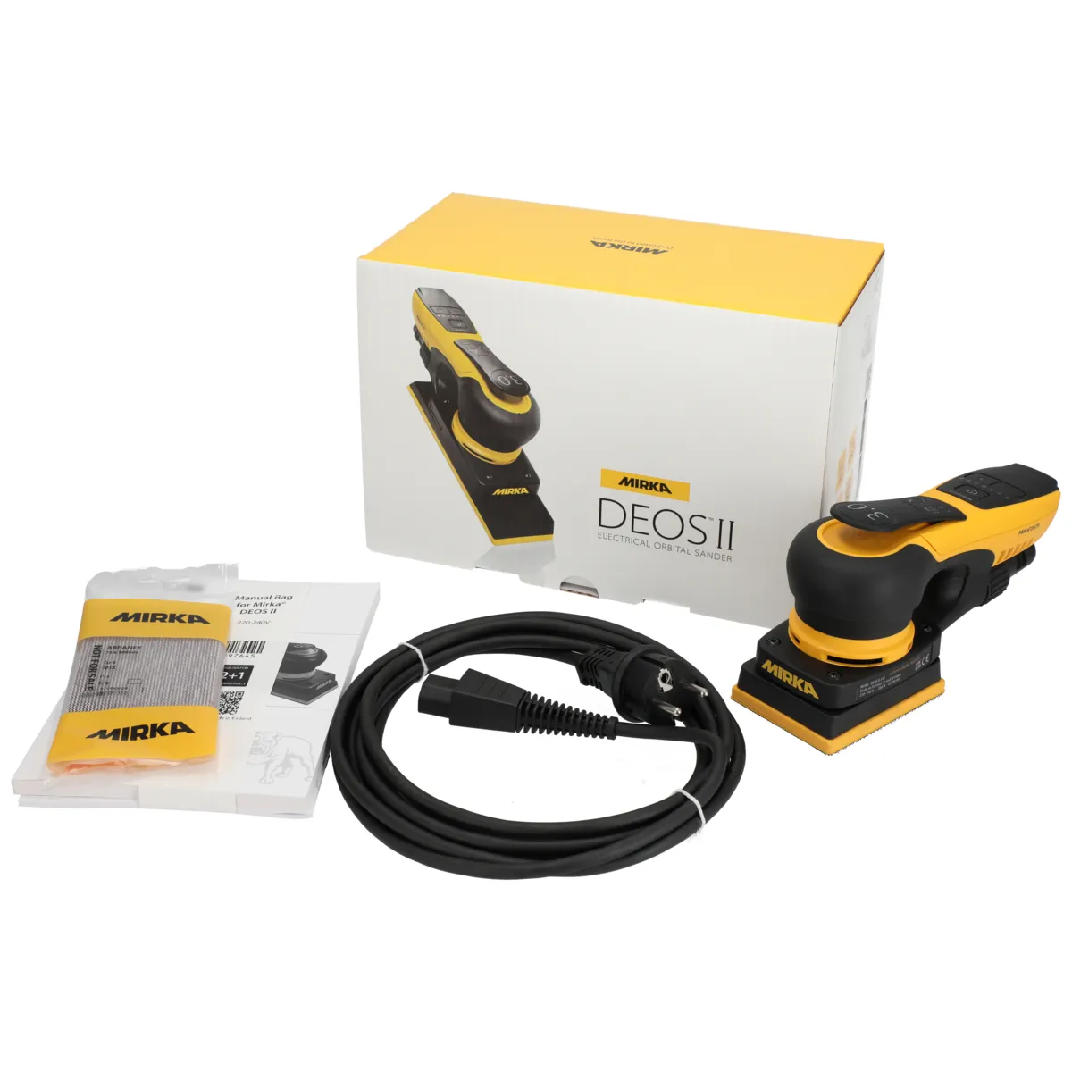 Ponceuse rectangulaire 75 x 100 mm exc. 3.0 mm - Mirka DEOS II 343CV - Image 9