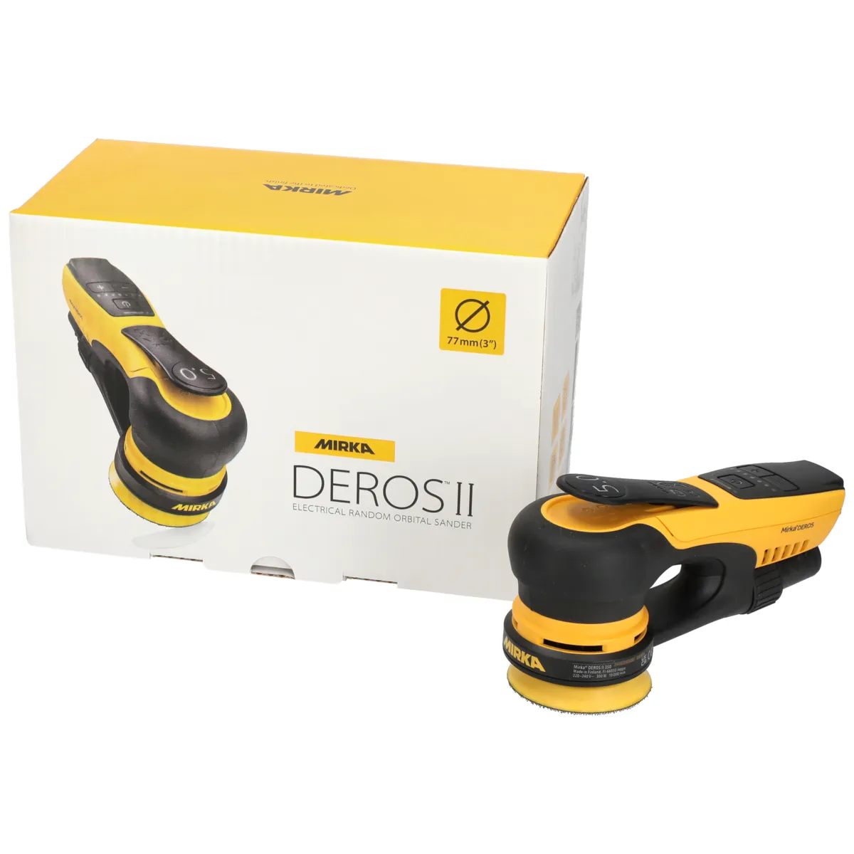 Ponceuse orbitale électrique Ø 77 mm exc. 5.0 mm - Mirka DEROS II 325CV - Image 8