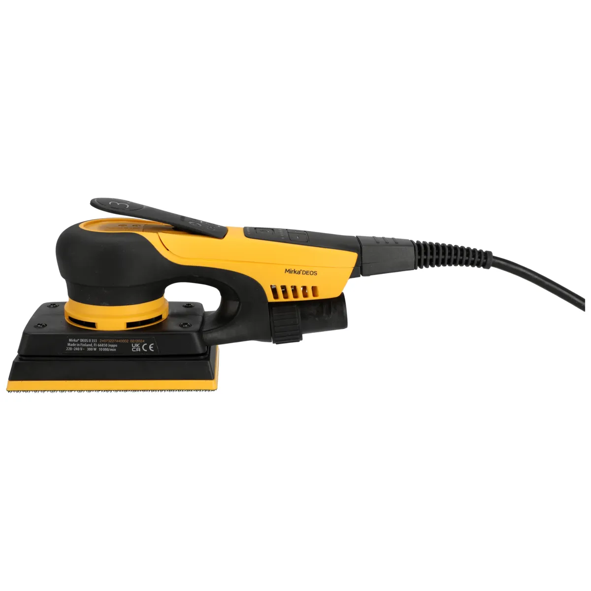 Ponceuse rectangulaire 81 x 133 mm exc. 3.0 mm - Mirka DEOS II 353CV - Image 4