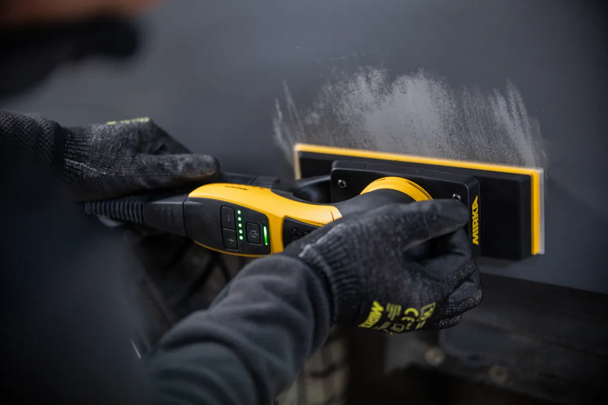 Ponceuse rectangulaire 70 x 198 mm exc. 3.0 mm - Mirka DEOS II 383CV - Image 12