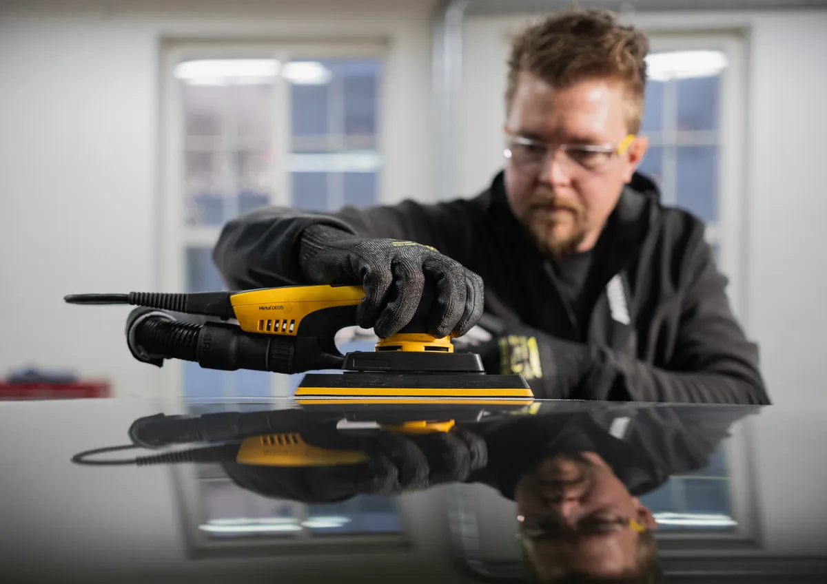 Ponceuse rectangulaire 70 x 198 mm exc. 3.0 mm - Mirka DEOS II 383CV - Image 11