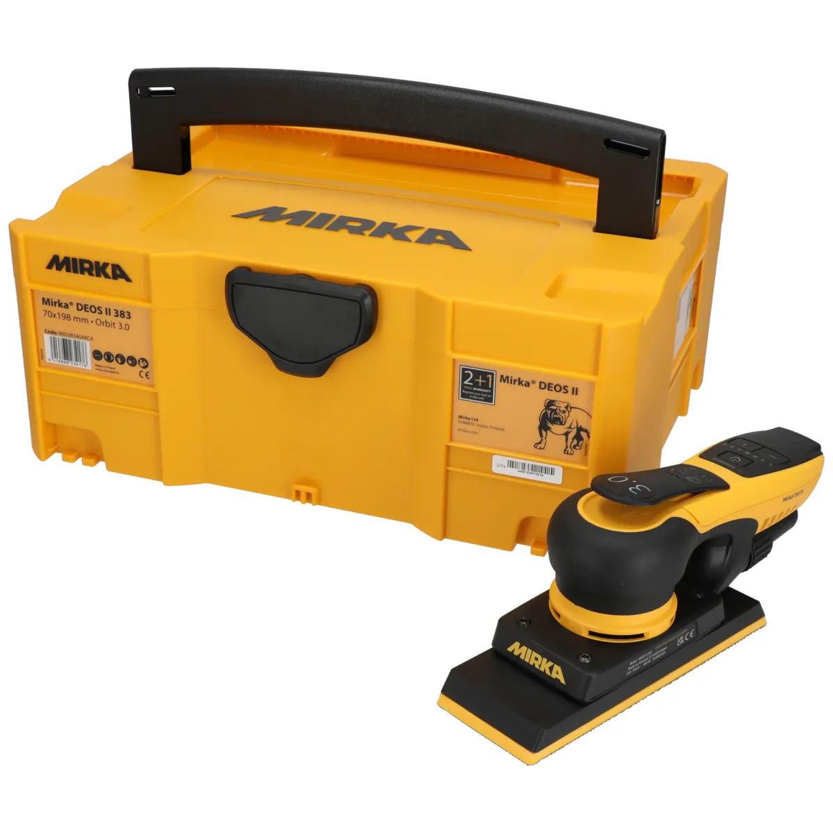Ponceuse rectangulaire 70 x 198 mm exc. 3.0 mm - Mirka DEOS II 383CV - Image 9
