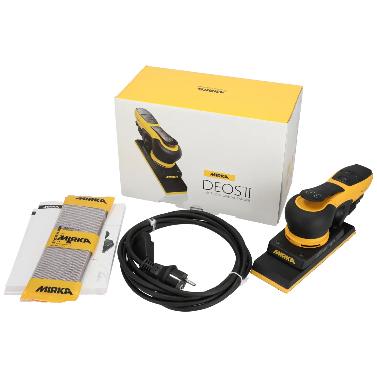 Ponceuse rectangulaire 70 x 198 mm exc. 3.0 mm - Mirka DEOS II 383CV - Image 8