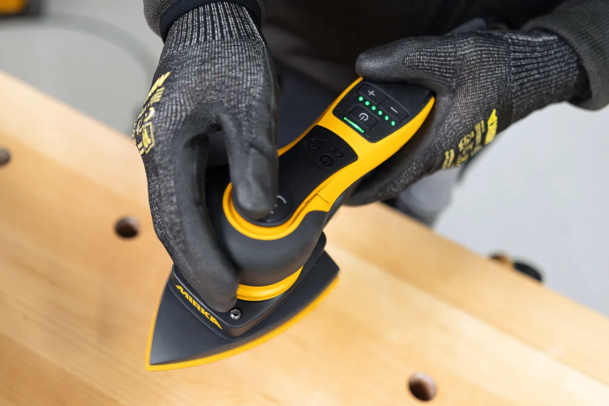 Ponceuse triangulaire 100 x 152 x 152 mm exc. 3.0 mm - Mirka DEOS II 663CV - Image 13