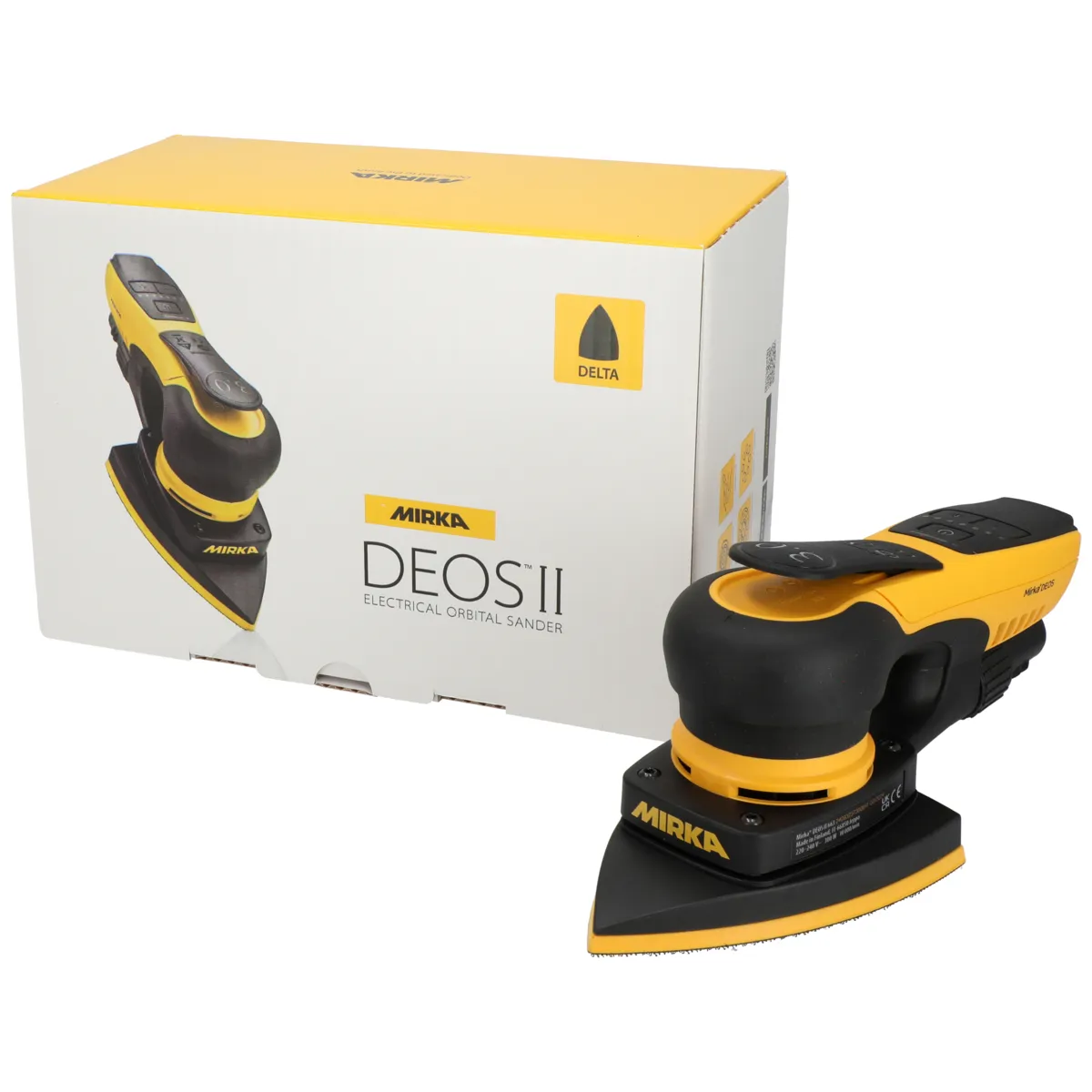 Ponceuse triangulaire 100 x 152 x 152 mm exc. 3.0 mm - Mirka DEOS II 663CV - Image 7